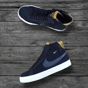 Nike SB Zoom Blazer Mid Premium Shoes - Black/Anthracite-Black-White (BRAND NEW)